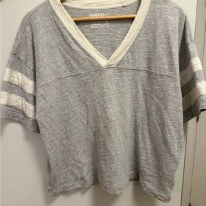 Faherty varsity tee Heather Gray